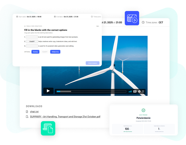 ico-Twórz angażujące kursy bezpośrednio w LMS