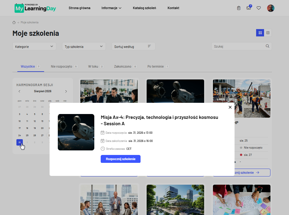 lms mylearningday moje szkolenia 3