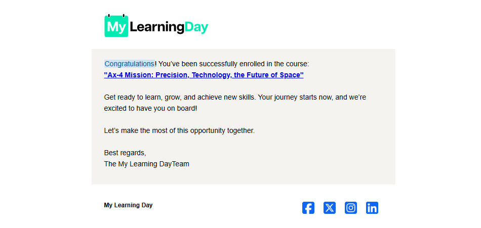 lms mylearningday self enrollment 2