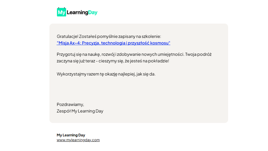 lms mylearningday samodzielny zapis 2