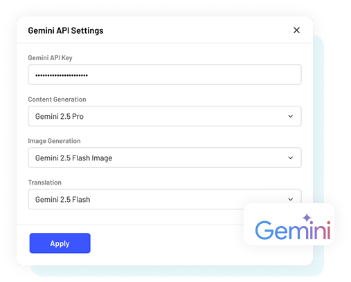 ico-Wykorzystaj własny klucz API Gemini