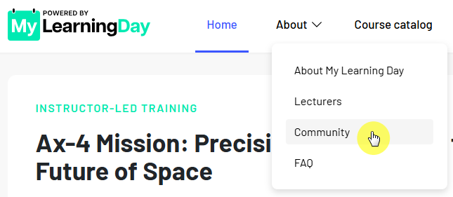 lms mylearningday community 1